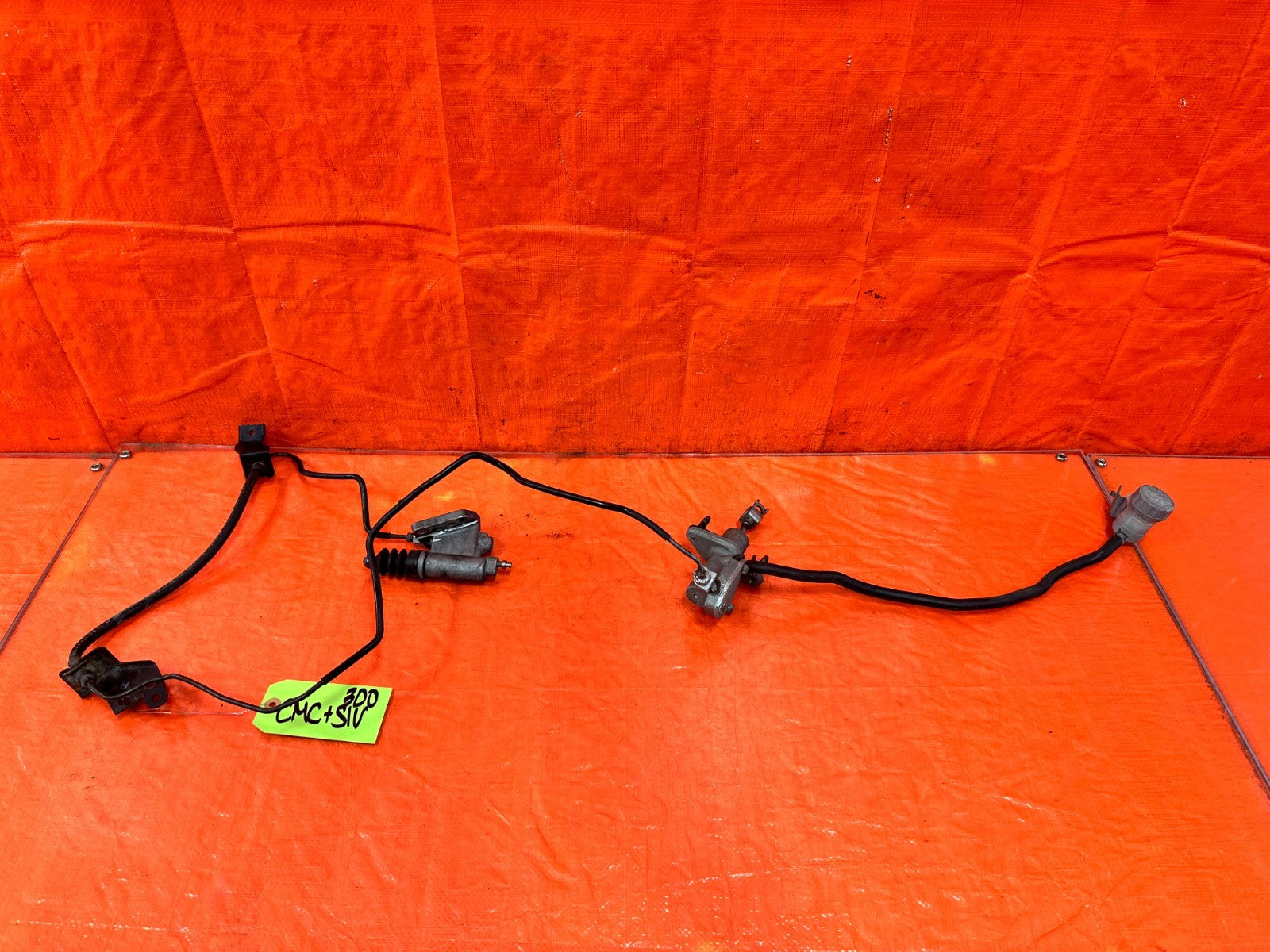 06 09 HONDA CIVIC SI   CLUTCH MASTER & SLAVE W/ FULL LINE SET LINES 100% OEM 3000
