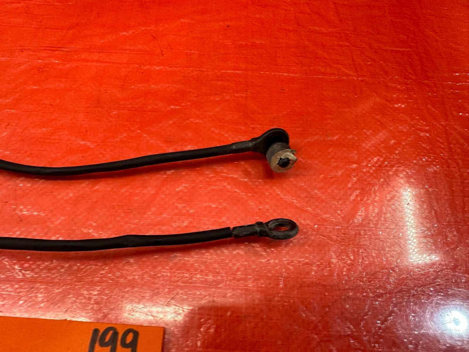 92 95 HONDA CIVIC HATCHBACK   LEFT & RIGHT TAILGATE SUPPORT CABLES   OEM #1993