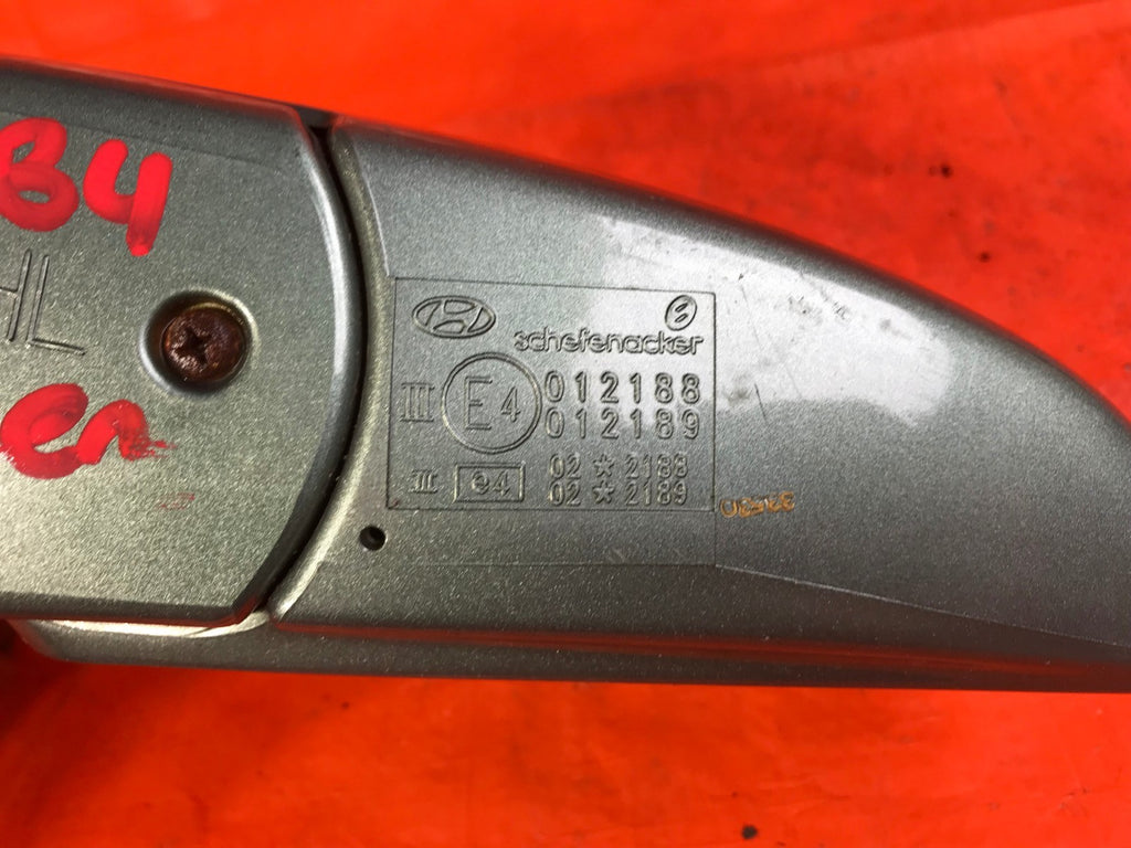 OEM 2002 2003 2004 HYUNDAI ACCENT DRIVER LEFT SIDE VIEW MIRROR   GREEN   MANUAL10