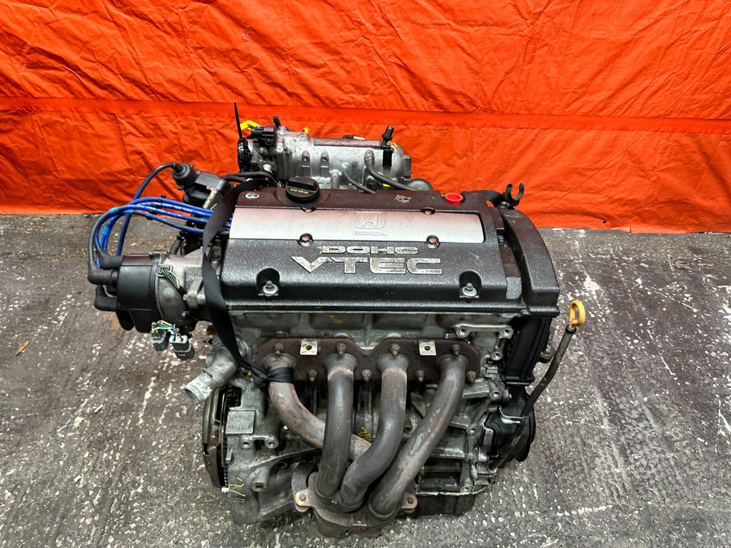 97 01 HONDA PRELUDE 2.2L H22A4 NON SH ENGINE MOTOR LONG BLOCK ASSEMBLY OEM #DNP19