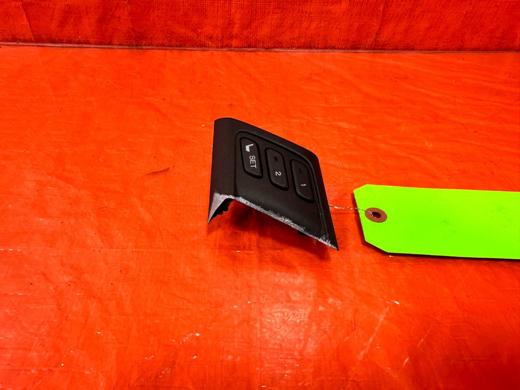 09 14 ACURA TSX   SEAT MEMORY SWITCH   DRIVER LEFT SIDE  OEM FACTORY #2793