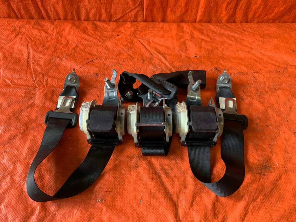 OEM 2010 10 HONDA CIVIC SI 2D REAR SEAT BELT SET   LEFT CENTER RIGHT0