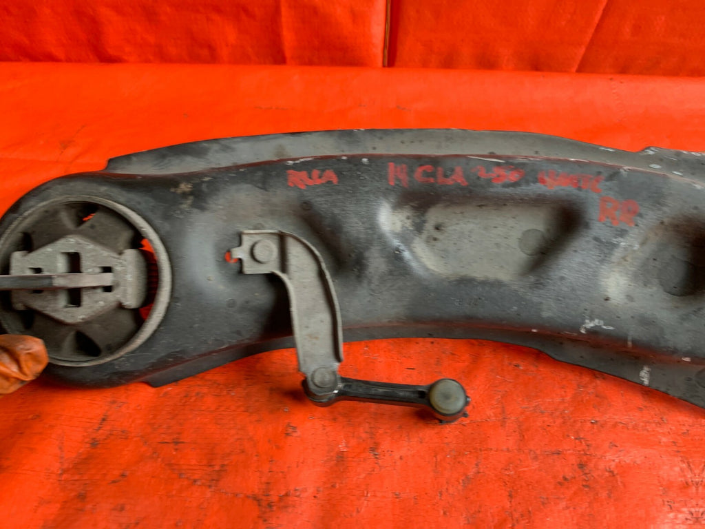 2014 MERCEDES BENZ CLA250 4MATIC   PASSENGER RIGHT REAR TRAILING CONTROL ARM5