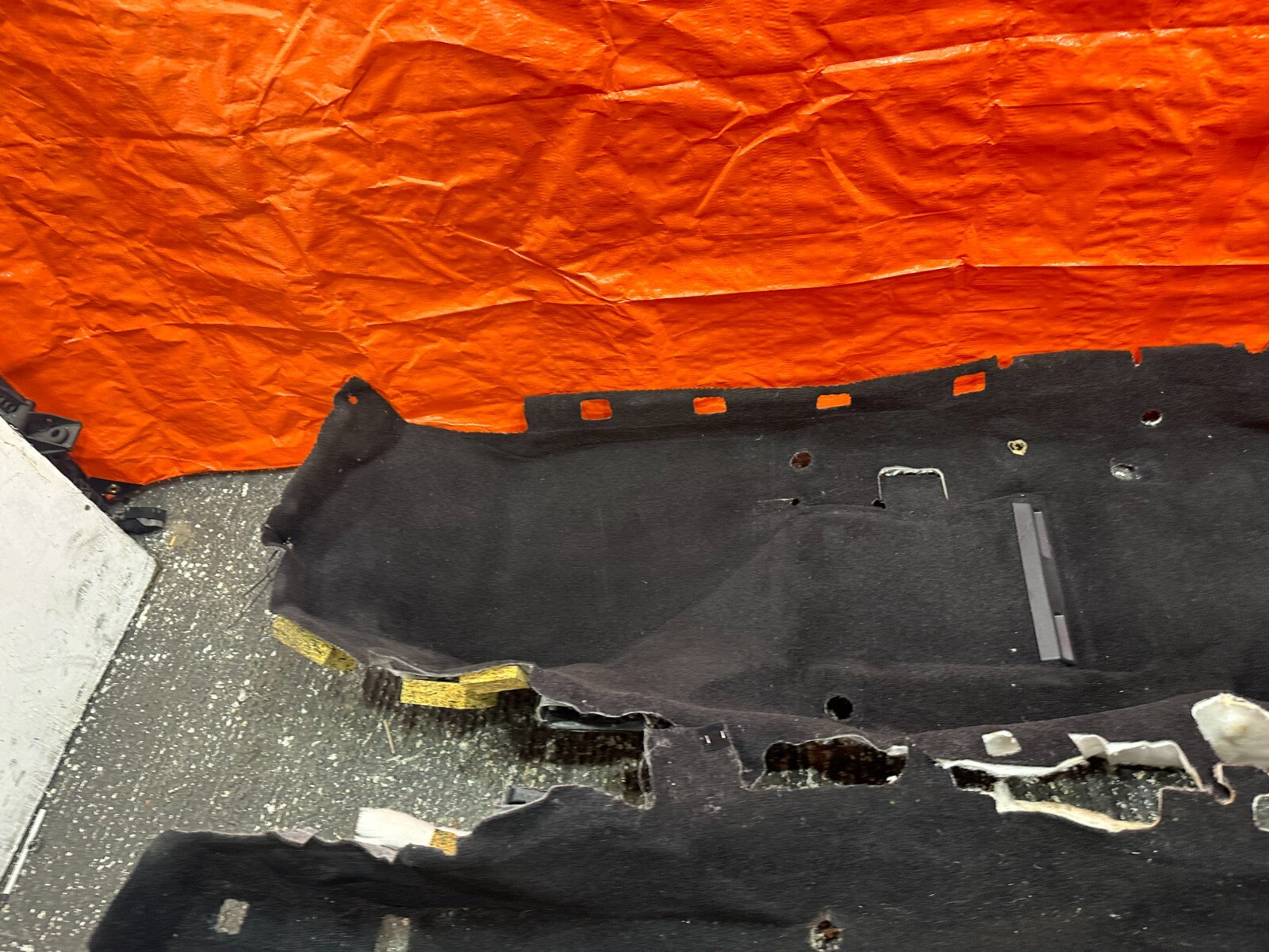 08 09 INFINITI G37 S SPORT   INTERIOR FLOOR CARPET RUG MAT   BLACK COLOR OEM 24811
