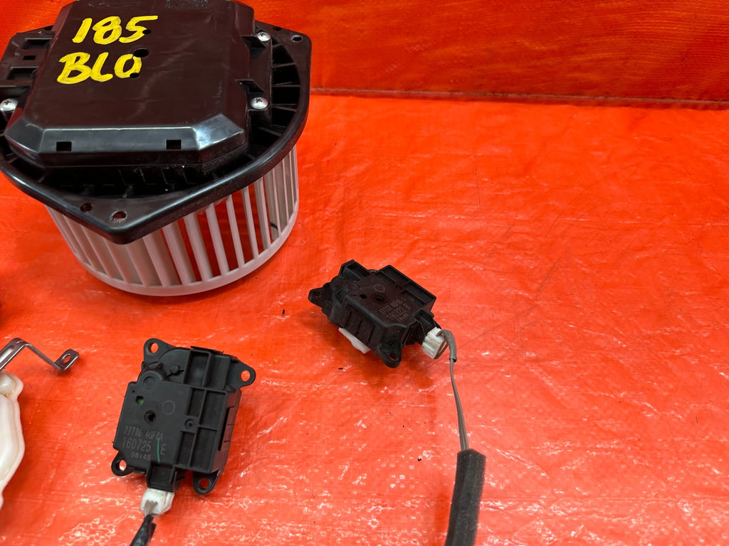 14 20 INFINITI Q50 17 20 Q60   BLOWER W/ HEATER FLAP BLOWER MOTOR ACTURATOR #1854
