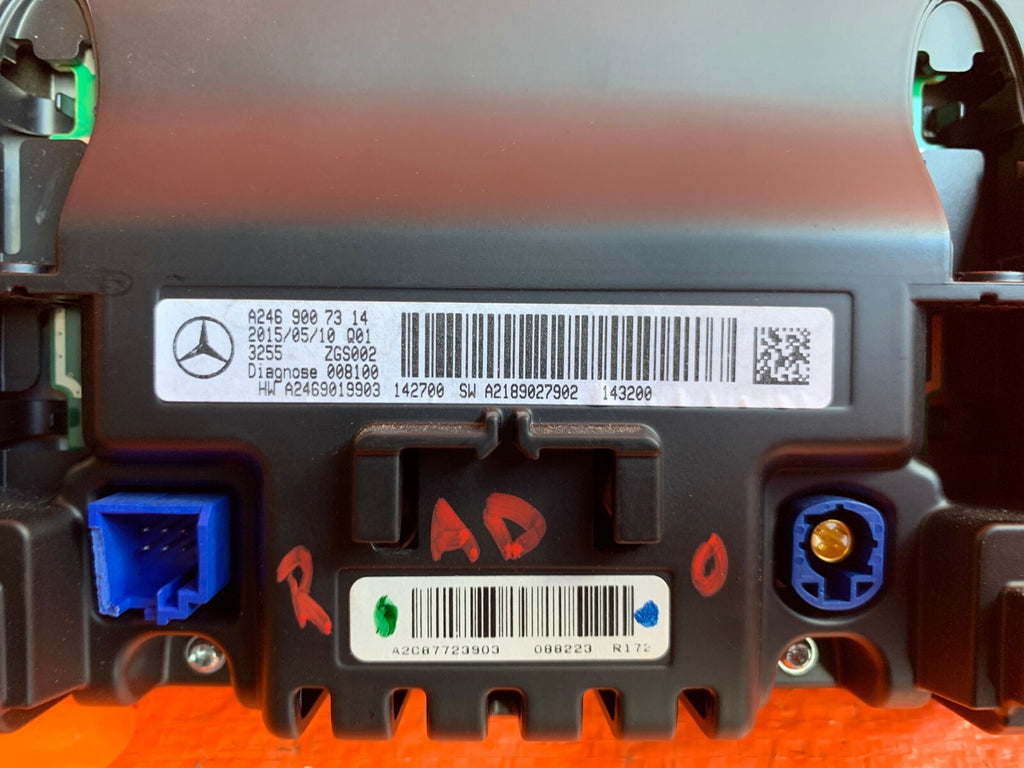 OEM 2015 15 MERCEDES BENZ CLA 250   NAVIGATION GPS CONTROL SCREEN A24690073148