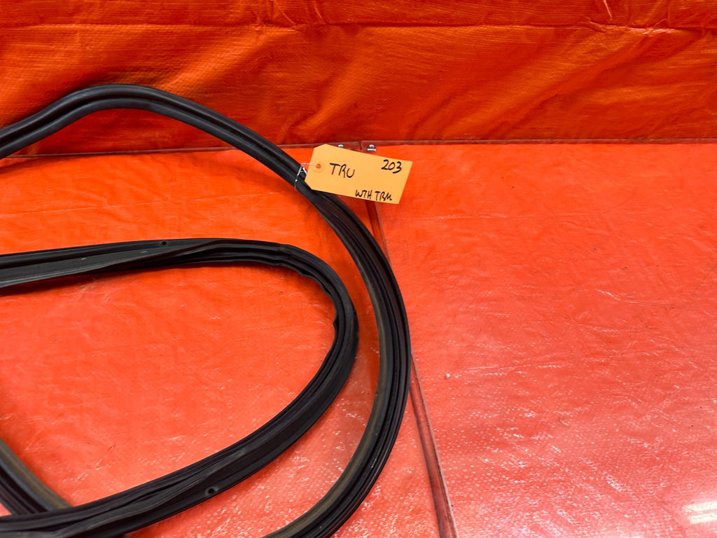 07 11 HONDA CIVIC SI SEDAN TRUNK WEATHER STRIP TRIM GASKET LINER LINING OEM #2033