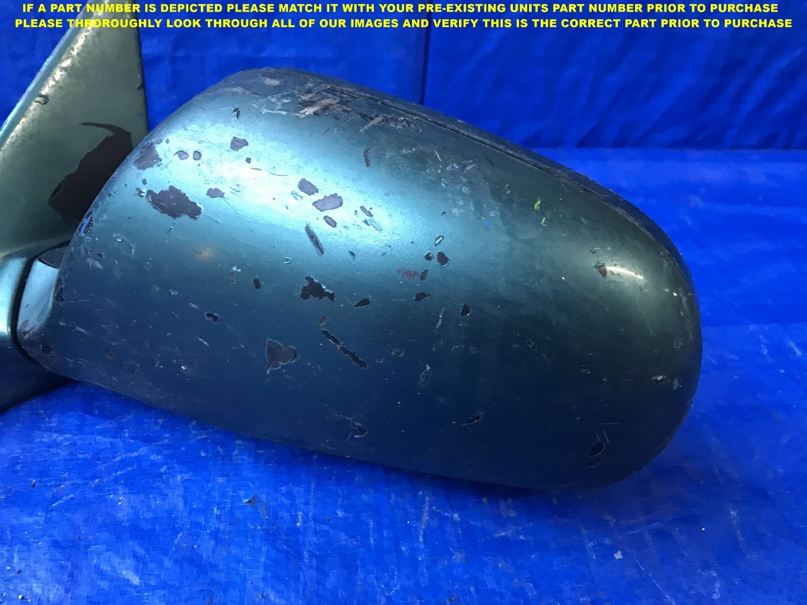 OEM 1990 1991 1992 1993 HONDA ACCORD DRIVER LEFT SIDE VIEW MIRROR ___1