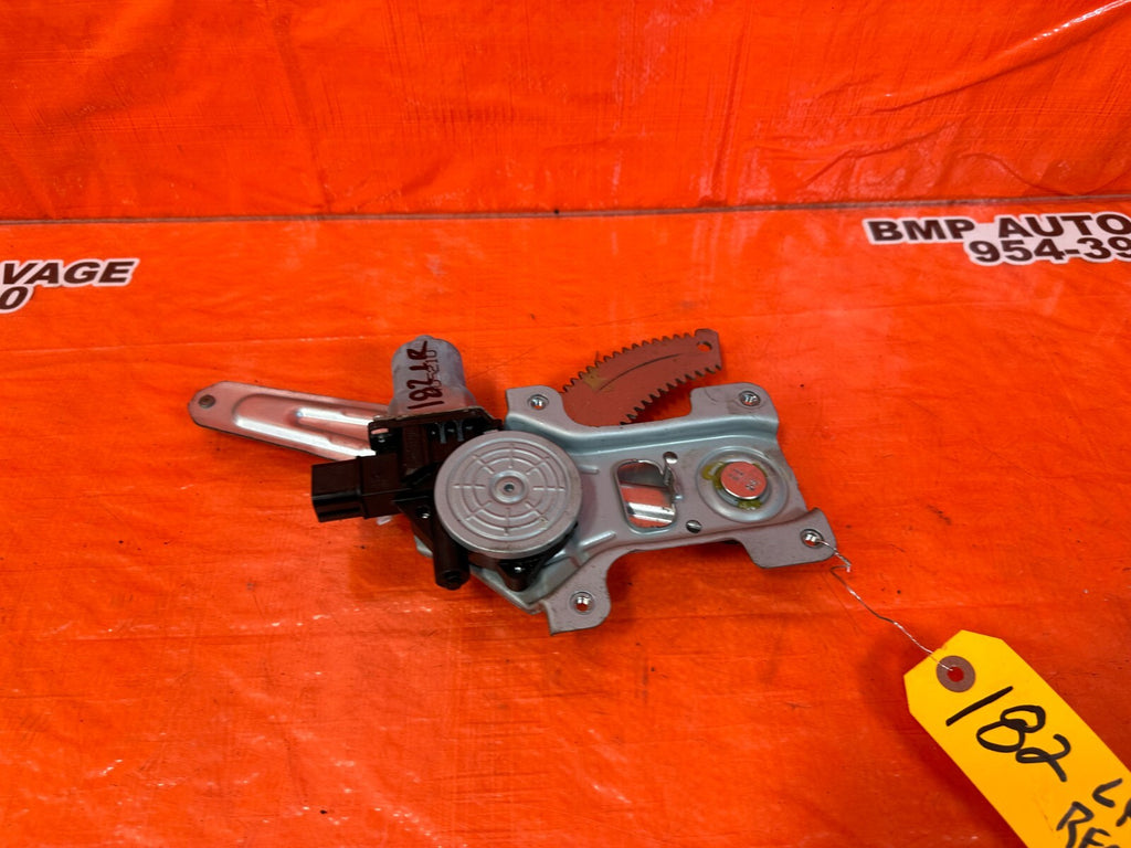 15 21 SUBARU WRX & STI DRIVER LEFT REAR   WINDOW REGULATOR W/ MOTOR OEM #1826