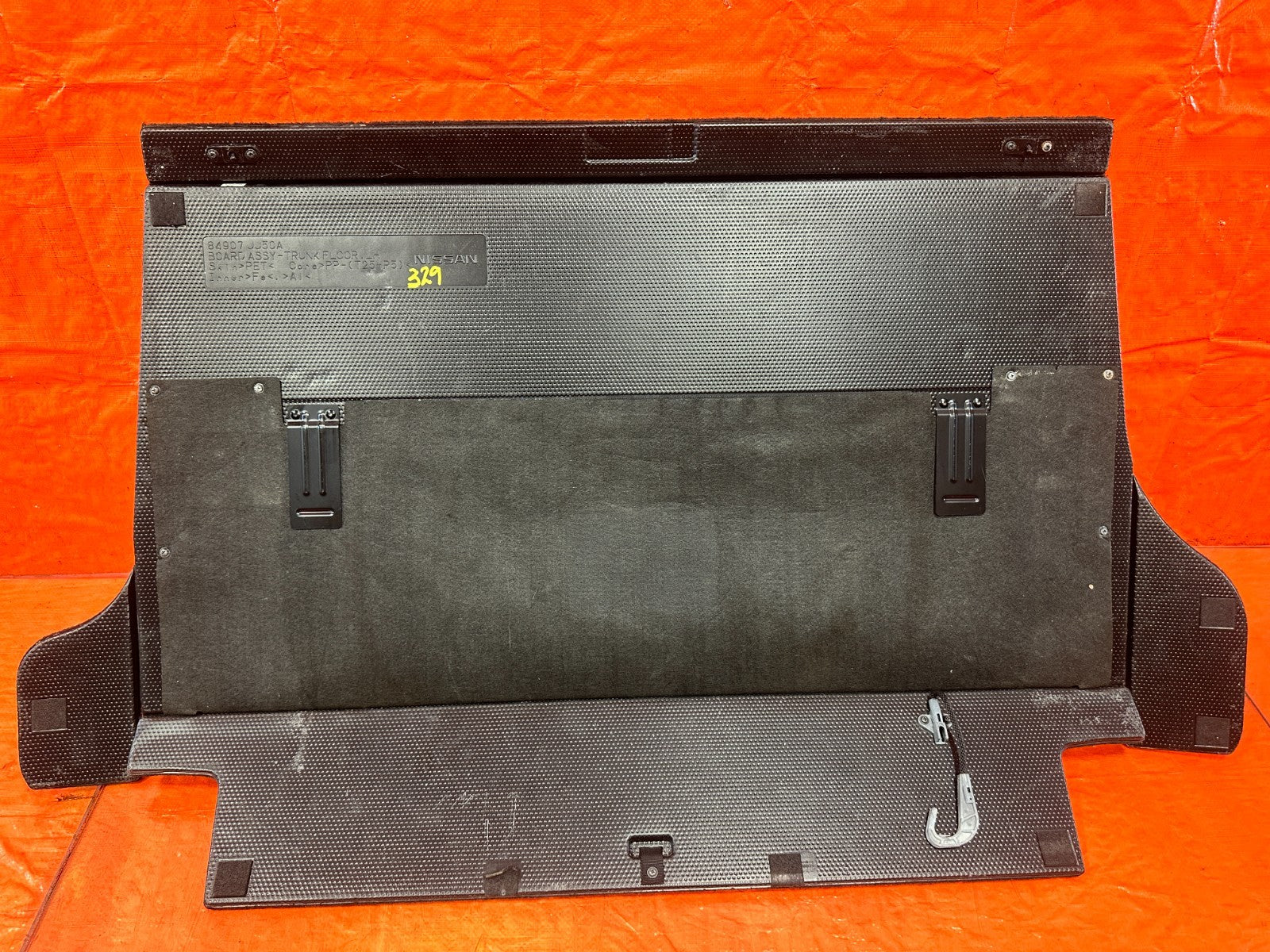 INFINITI G37 CONVERTIBLE CARGO LINER TRUNK MAT CARDBOARD FLAP LINING OEM #3298