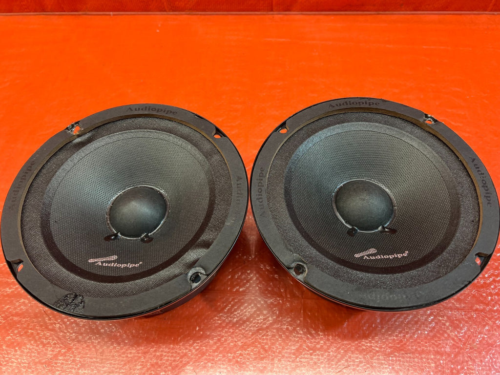 AUDIOPIPE BRAND   APMB 638SB C MODEL   SPEAKER PAIR OF 2   USED4