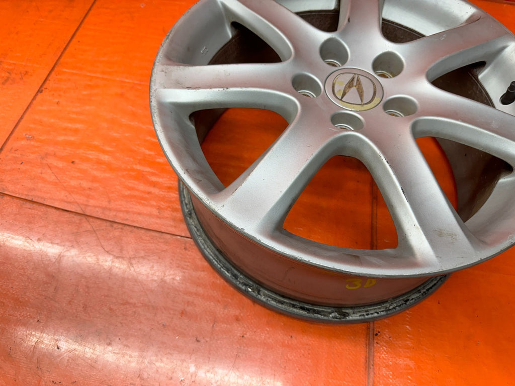 04 08 ACURA TSX 2.4L 17 INCH 7 SPOKE ALLOY WHEEL RIM 17x7 5x114.3 OEM FACTORY  111
