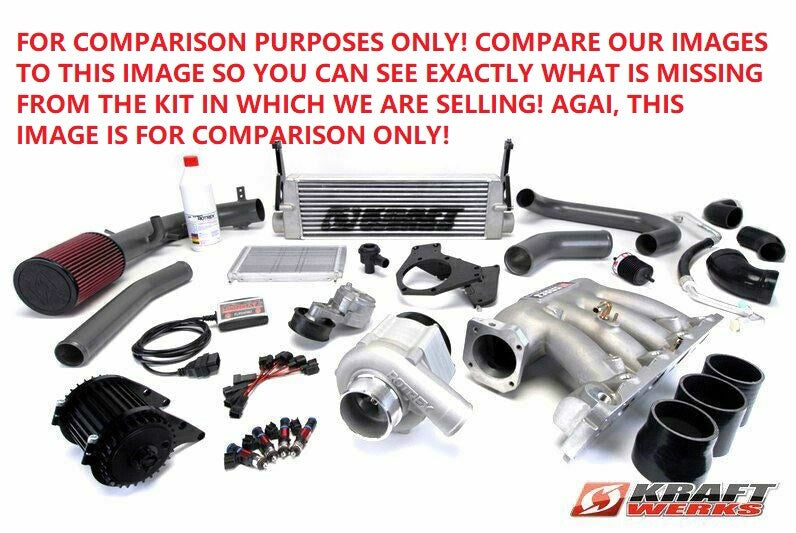 06 11 HONDA CIVIC SI 2.0L K20Z3   KRAFTWERKS SUPERCHARGER KIT   INCOMPLETE 1