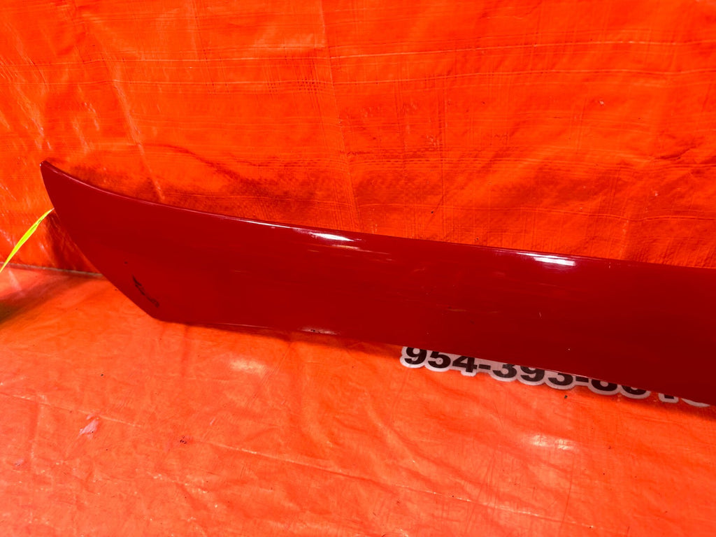 02 10 LEXUS SC430   DRIVER LEFT EXTERIOR A PILLAR TRIM   RED   OEM FACTORY #2616