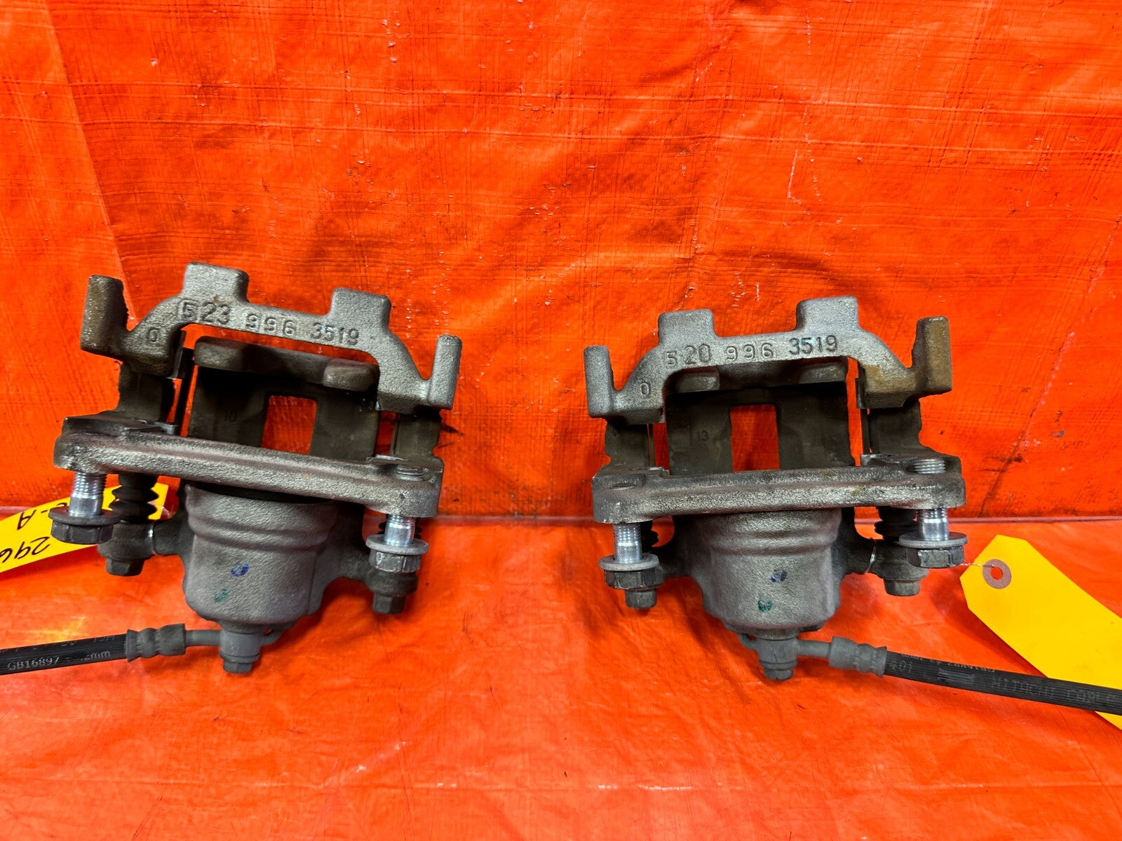 2020 20 INFINITI Q50   LEFT AND RIGHT REAR BRAKE CALIPERS   OEM FACTORY #2967