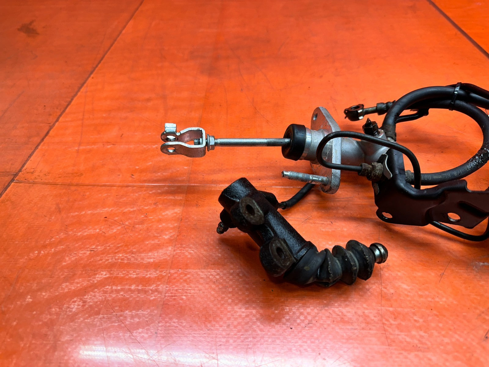 97 01 HONDA PRELUDE MANUAL TRANSMISSION CLUTCH MASTER SLAVE CYLINDER OEM #3355