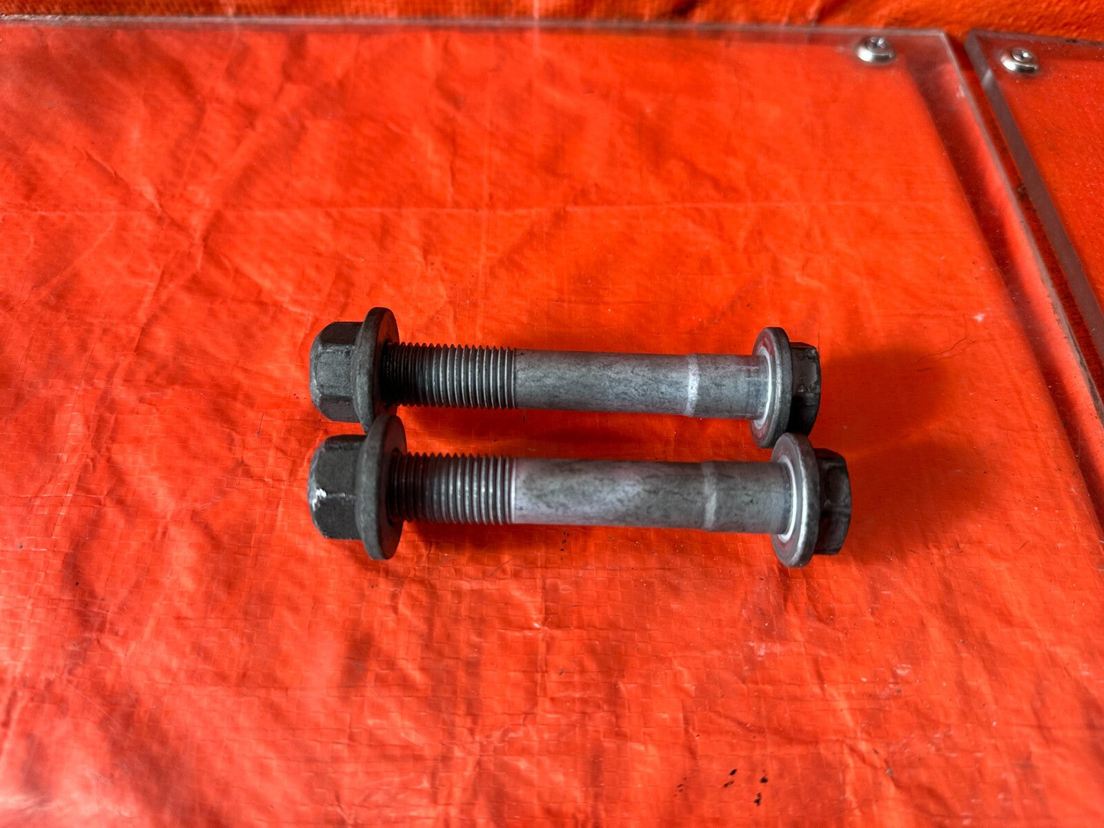 09 13 INFINITI  G37 SEDAN POWER STEERING RACK MOUNTING BOLTS HARDWARE   OEM 2380