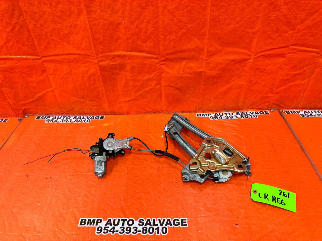 02 05 LEXUS SC430   DRIVER LEFT REAR WINDOW REGULATOR   OEM FACTORY #2610