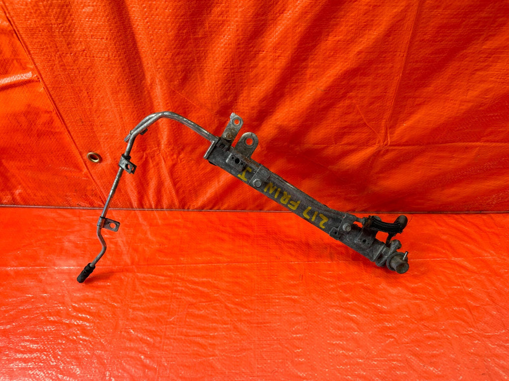 08 15 LANCER EVOLUTION X EVO 10   4B11T FUEL RAIL W/ INJECTORS OEM FACTORY #2178