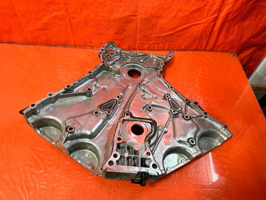 13 16 HYUNDAI GENESIS COUPE 3.8L G6DJ   ENGINE MOTOR TIMING CHAIN COVER OEM #2996