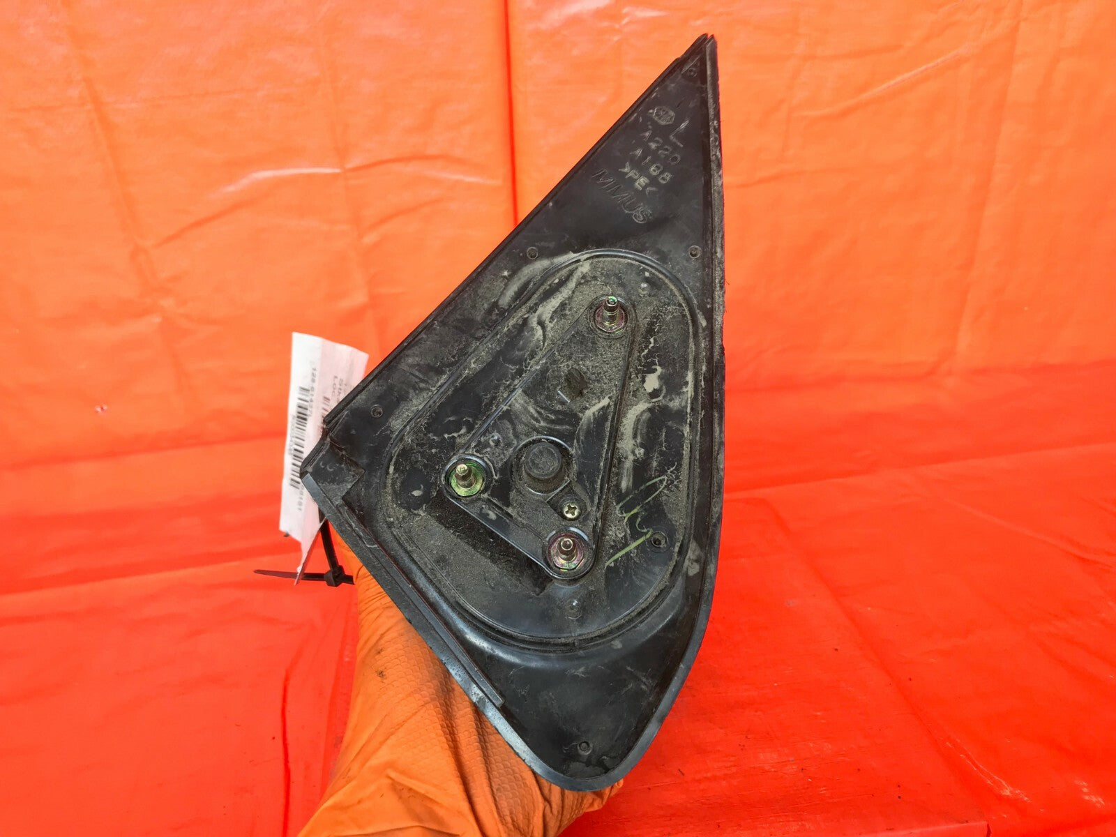 OEM 2009 2010 2011 TOYOTA TACOMA DRIVER LEFT   MANUAL   MIRROR   BLACK   CHIP6