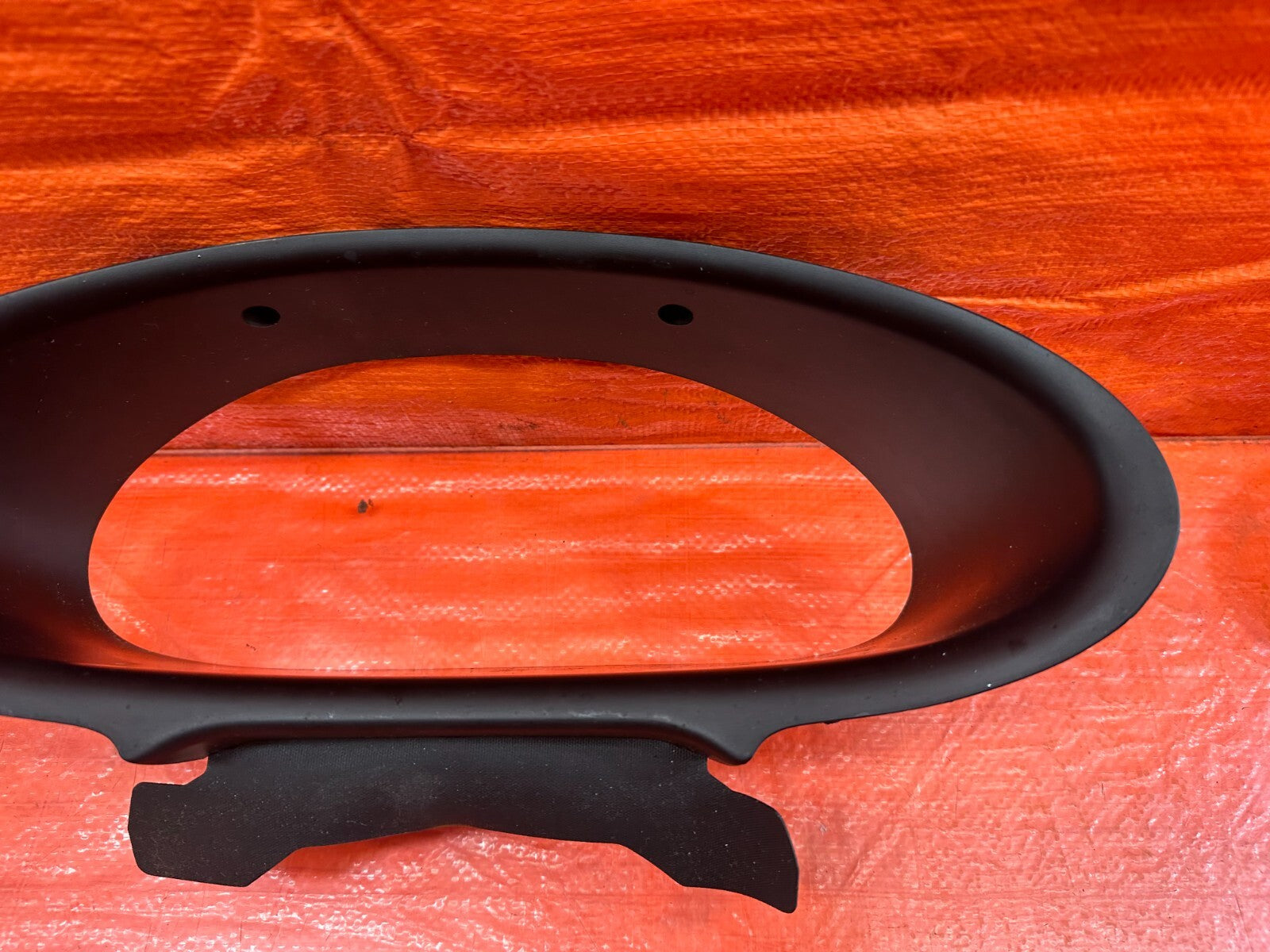 94   01 ACURA INTEGRA   INSTRUMENT GAUGE CLUSTER BLACK BEZEL PLASTIC TRIM #2262