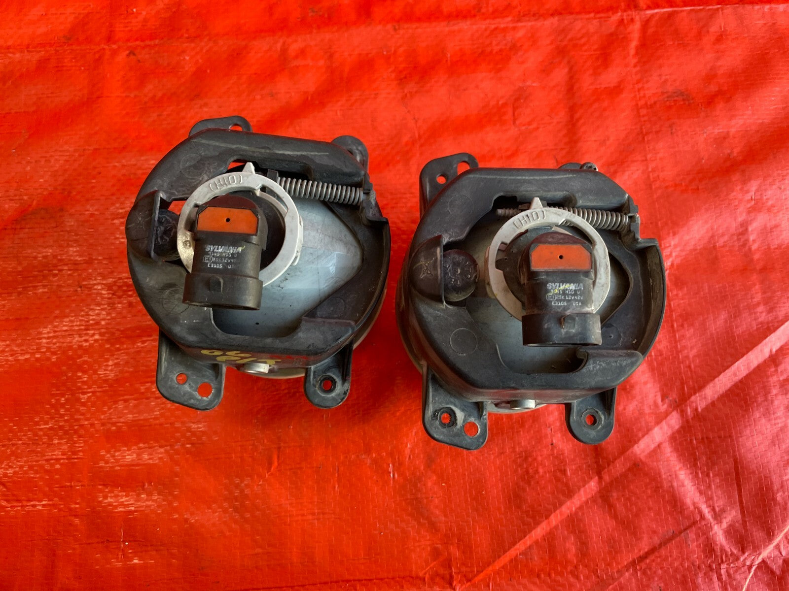 06 08 CHRYSLER PT CRUISER   FOG LIGHT LAMP SET   LIGHTS LAMPS LEFT RIGHT   OEM6