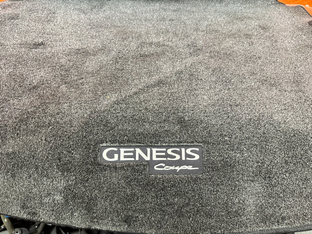 12 14 HYUNDAI GENESIS COUPE BK2 2.0L   TRUNK LINING CARPET TRIM MAT   OEM #3257