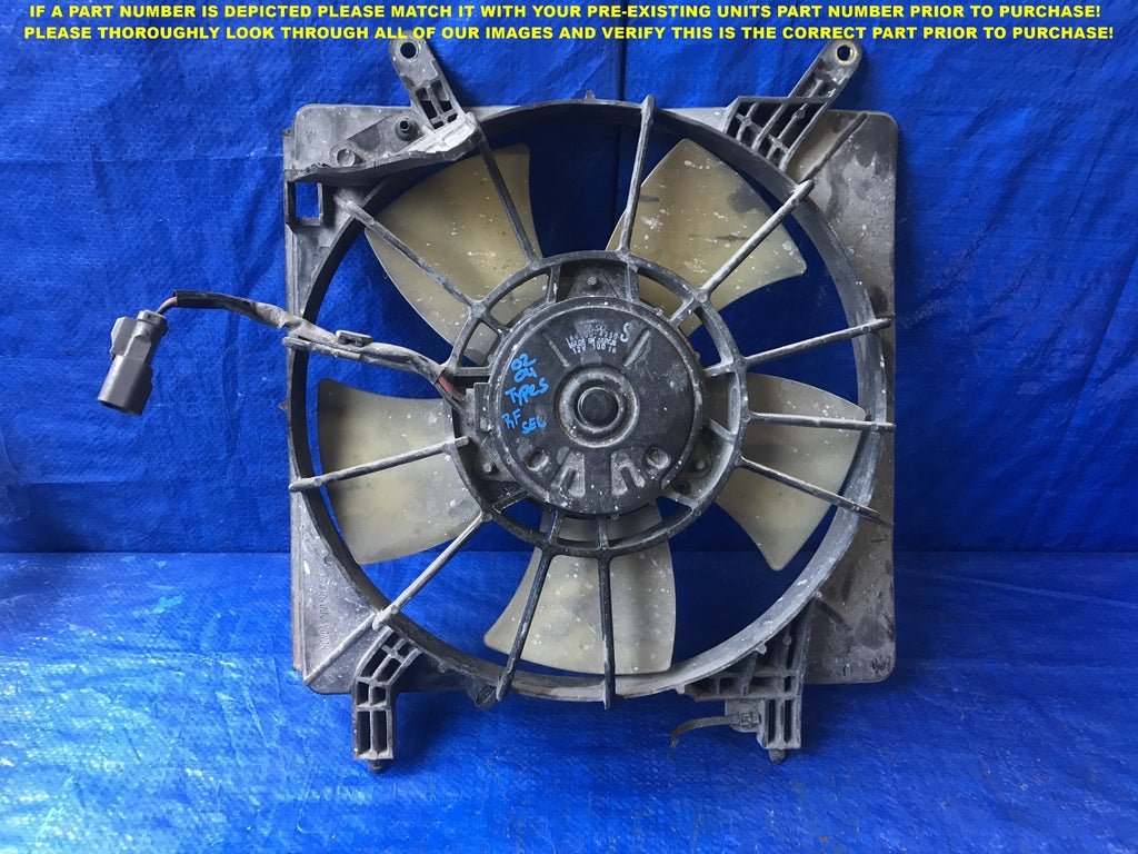 OEM 2002 2003 2004 02 03 04 ACURA RSX CONDENSER COOLING FAN3