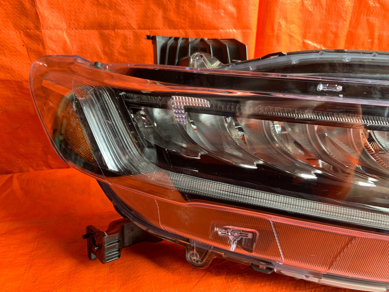 OEM 2018 2019 18 19 HONDA ACCORD PASSENGER RIGHT HEADLIGHT HEADLAMP W/ HALO HI4