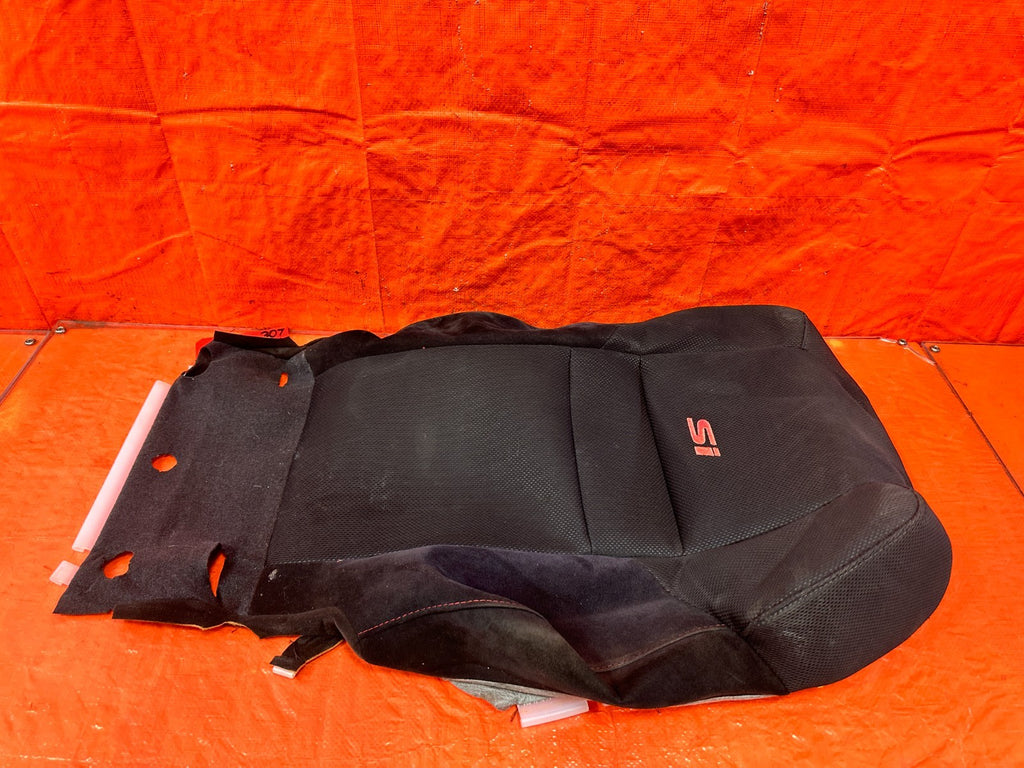 06 11 HONDA CIVIC SI RIGHT FRONT UPPER SEAT SKIN CLOTH FABRIC COVER OEM #3074