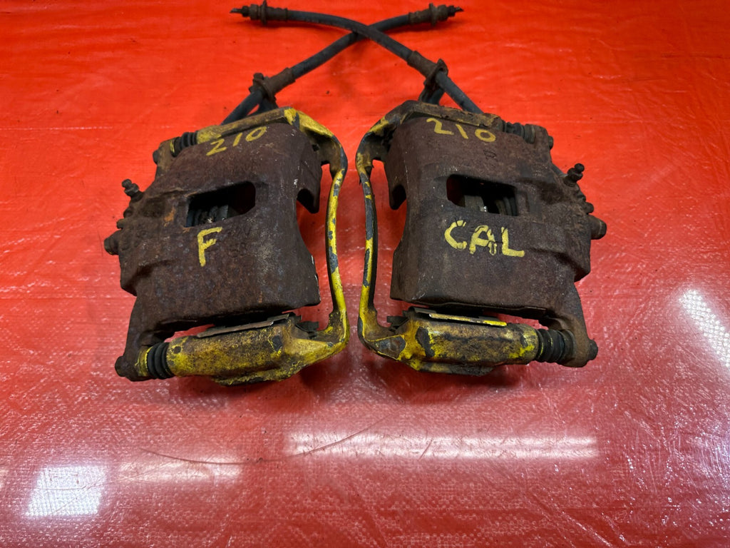 97 01 HONDA PRELUDE   BASE   FRONT BRAKE CALIPERS LEFT & RIGHT   OEM FACTORY 2105