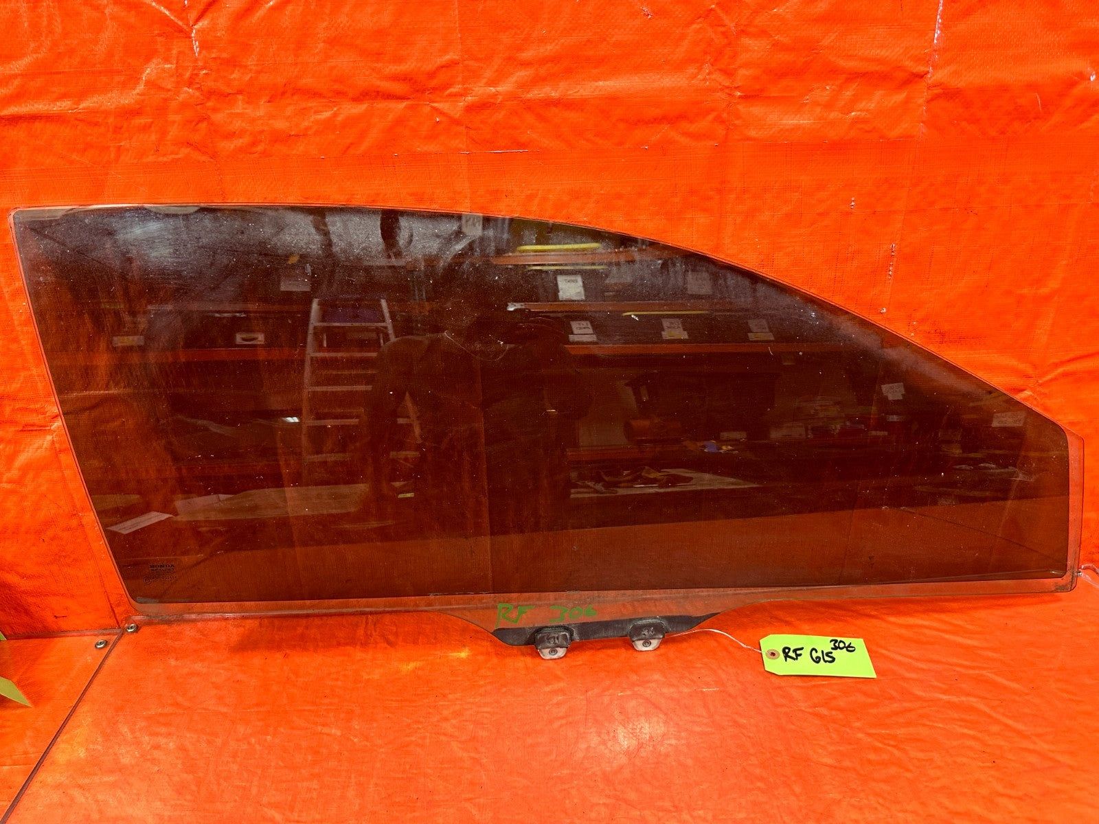 02 05 HONDA CIVIC SI EP3 HATCHBACK PASSENGER RIGHT FRONT DOOR GLASS WINDOW #3060