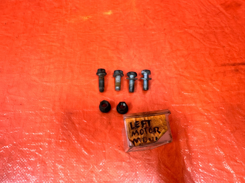 02 05 HONDA CIVIC SI EP3 HATCHBACK   DRIVER LEFT MOTOR MOUNT BOLT SET BOLTS 3080