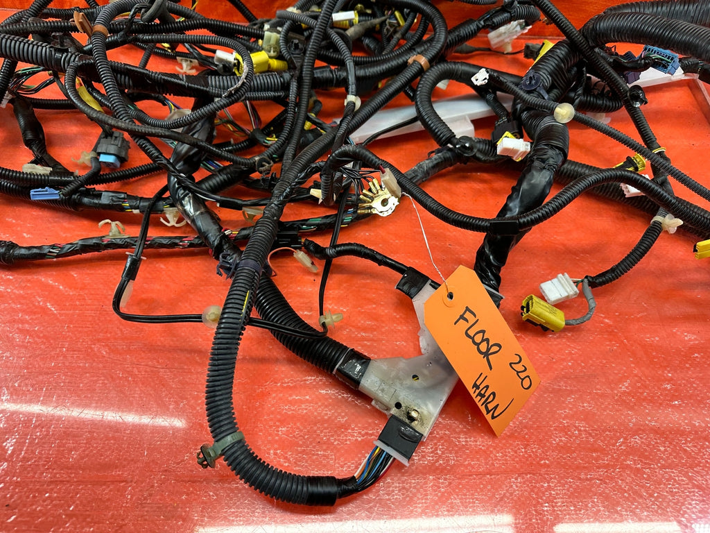 2008 08 HONDA CIVIC SI SEDAN   IINTERIOR FLOOR WIRING HARNESS WIRE LOOM OEM #2205