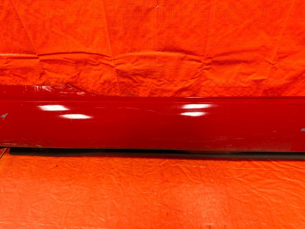 02 05 LEXUS SC430   SIDE SKIRT ROCKER MOLDING TRIM   RIGHT SIDE   RED OEM 2618