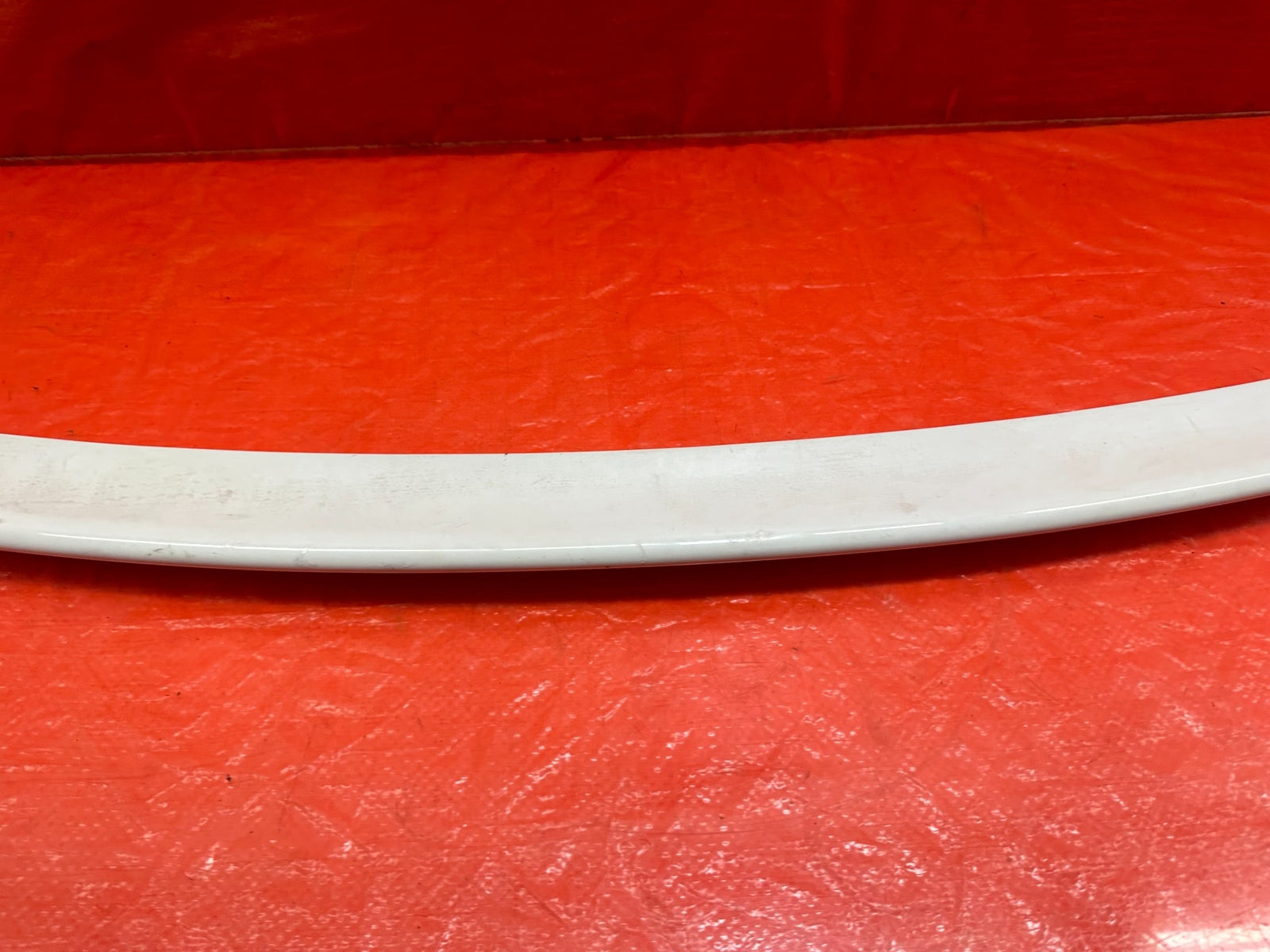 08 15 LANCER EVOLUTION X EVO 10   REAR TRUNK FLUSH DECKLID SPOILER WING OEM #2067