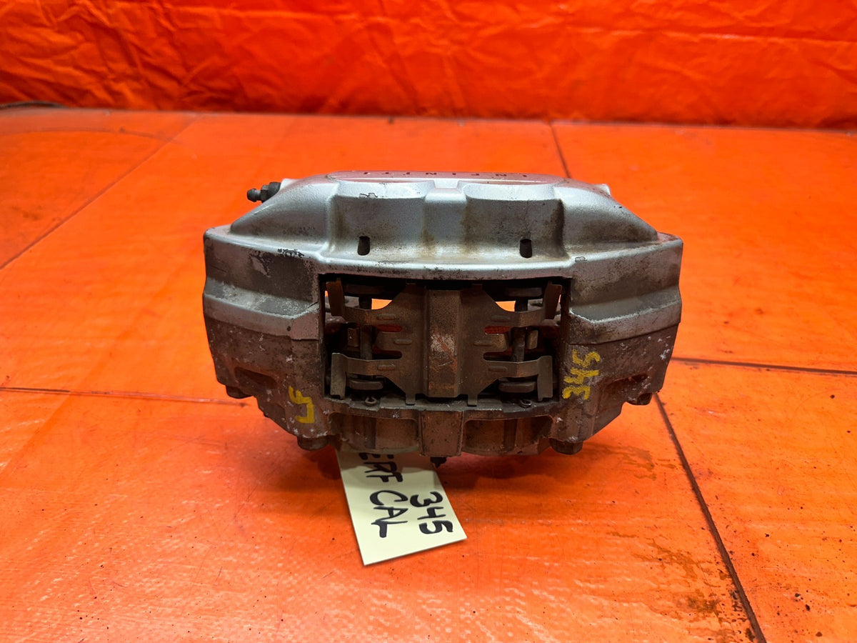 08-15 G37 Q60 14-23 Q50 SPORT - AKEBONO - DRIVER LEFT FRONT CALIPER OEM 3452
