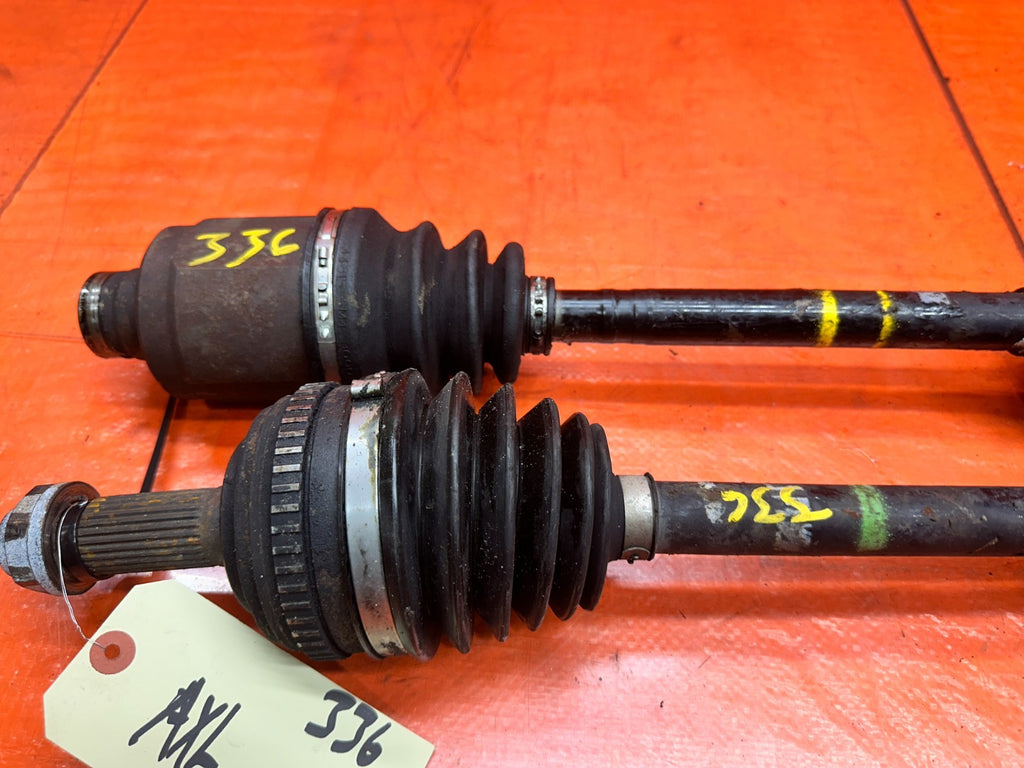 97 01 HONDA PRELUDE 2.2L MT MANUAL CV AXLES HALF SHAFTS LEFT RIGHT SET OEM #3366
