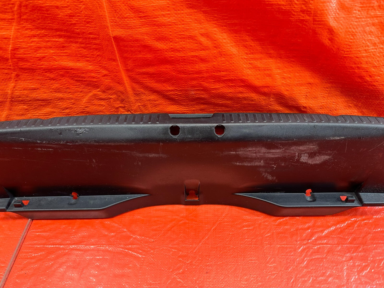 08 15 LANCER EVOLUTION X EVO 10 TRUNK LID PANEL COVER TRIM CARPET LINER OEM #2176