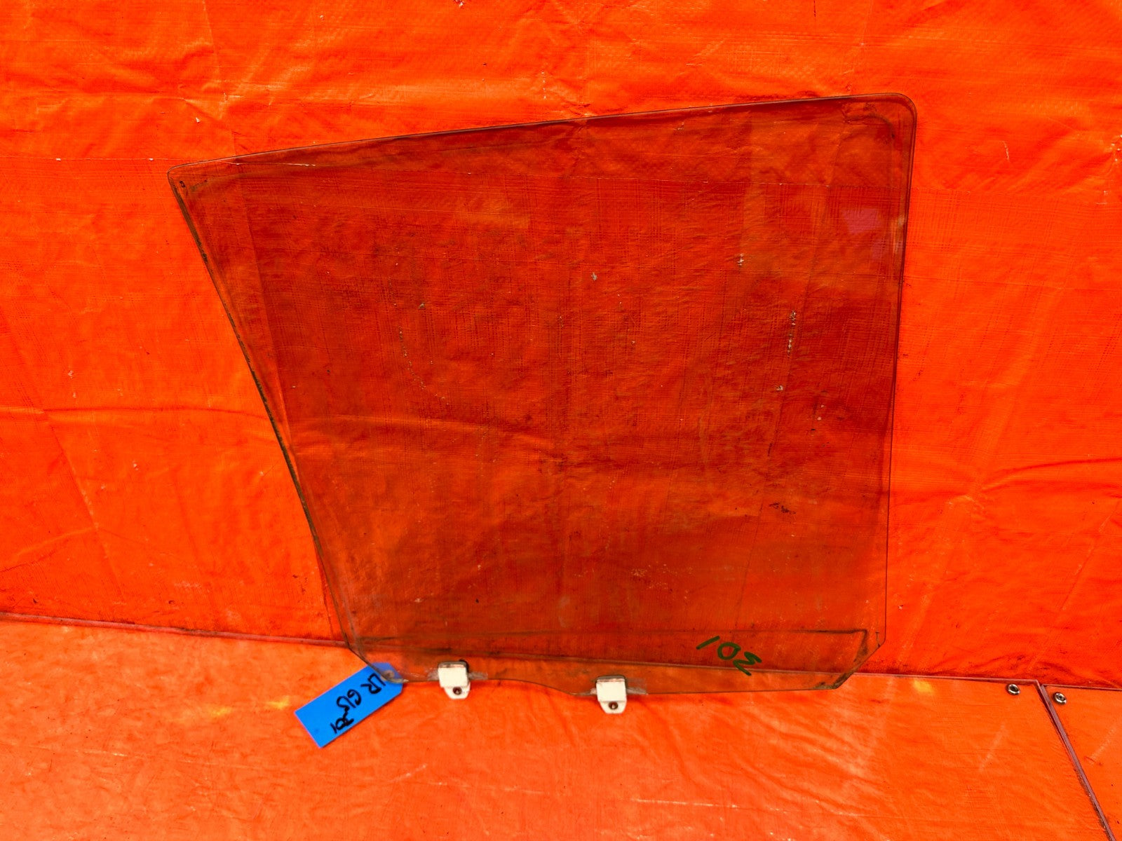 97 01 HONDA CR V CRV   DRIVER LEFT REAR   DOOR GLASS WINDOW   OEM OE FACTORY 3012