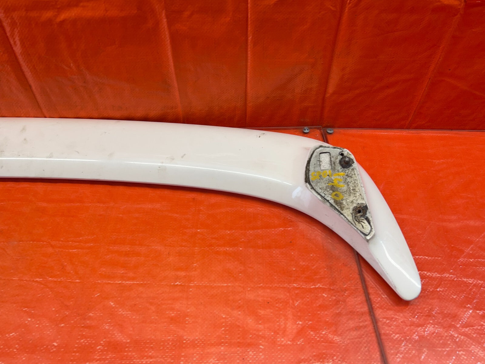 02 06 ACURA RSX BASE & TYPE S   OPTIONAL REAR SPOILER WING WHITE OEM #1408