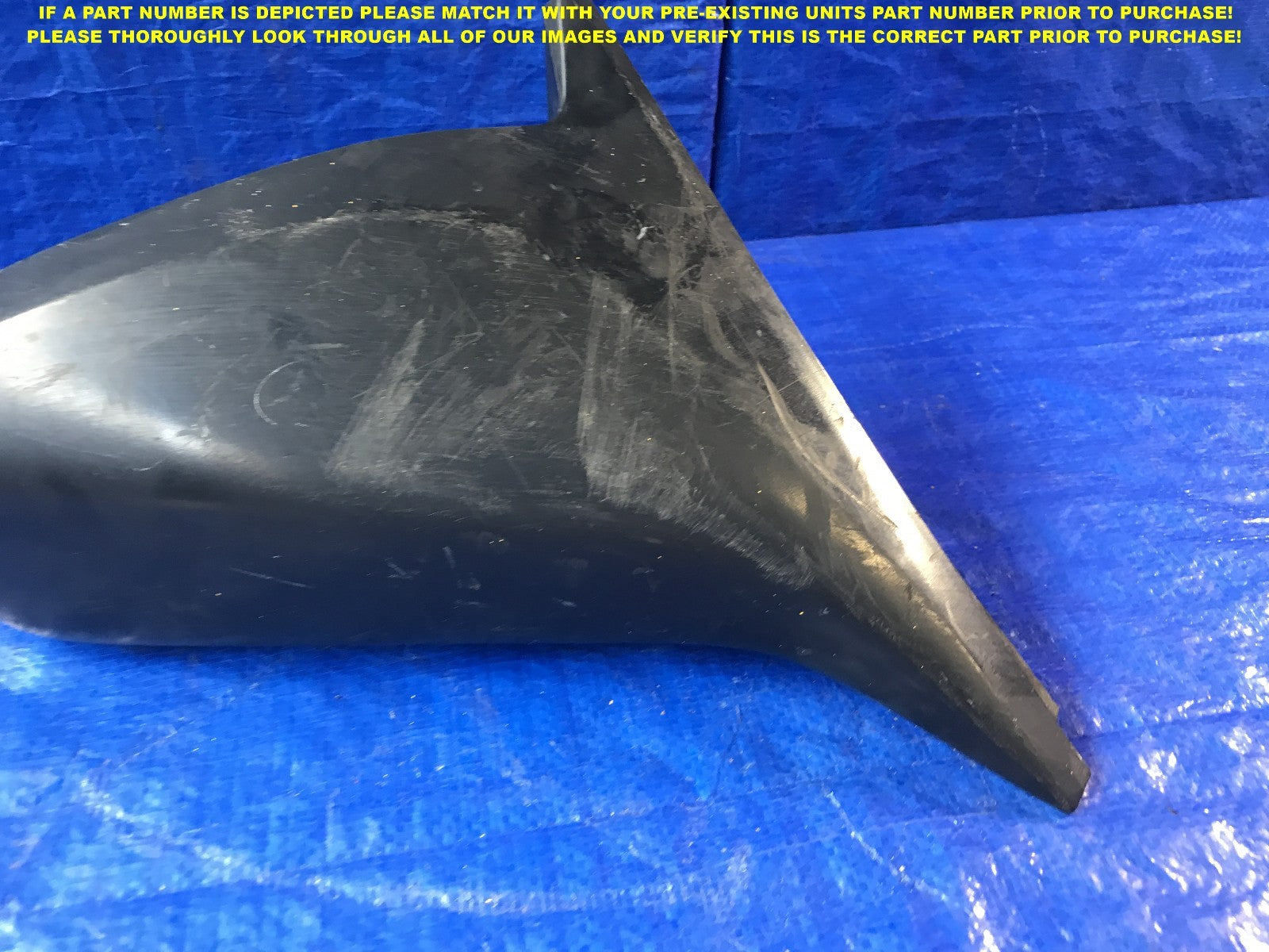 OEM 1996 1997 1998 1999 2000 HONDA CIVIC SEDAN PASSENGER RIGHT SIDE VIEW MIRROR 1
