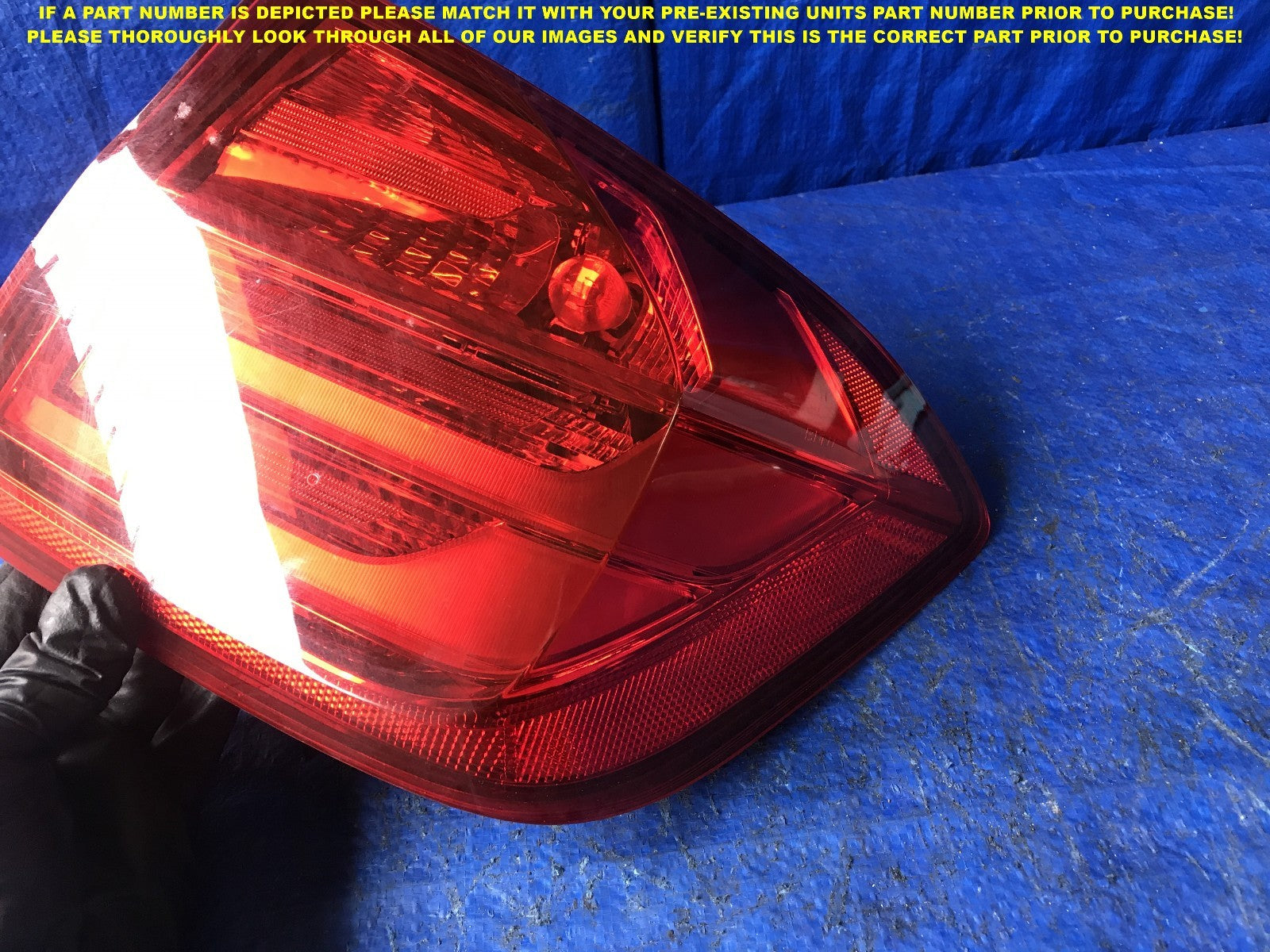 OEM 2012 2013 2014 2015 BMW 328i 330i 335i PASSENGER RIGHT TAIL LIGHT2
