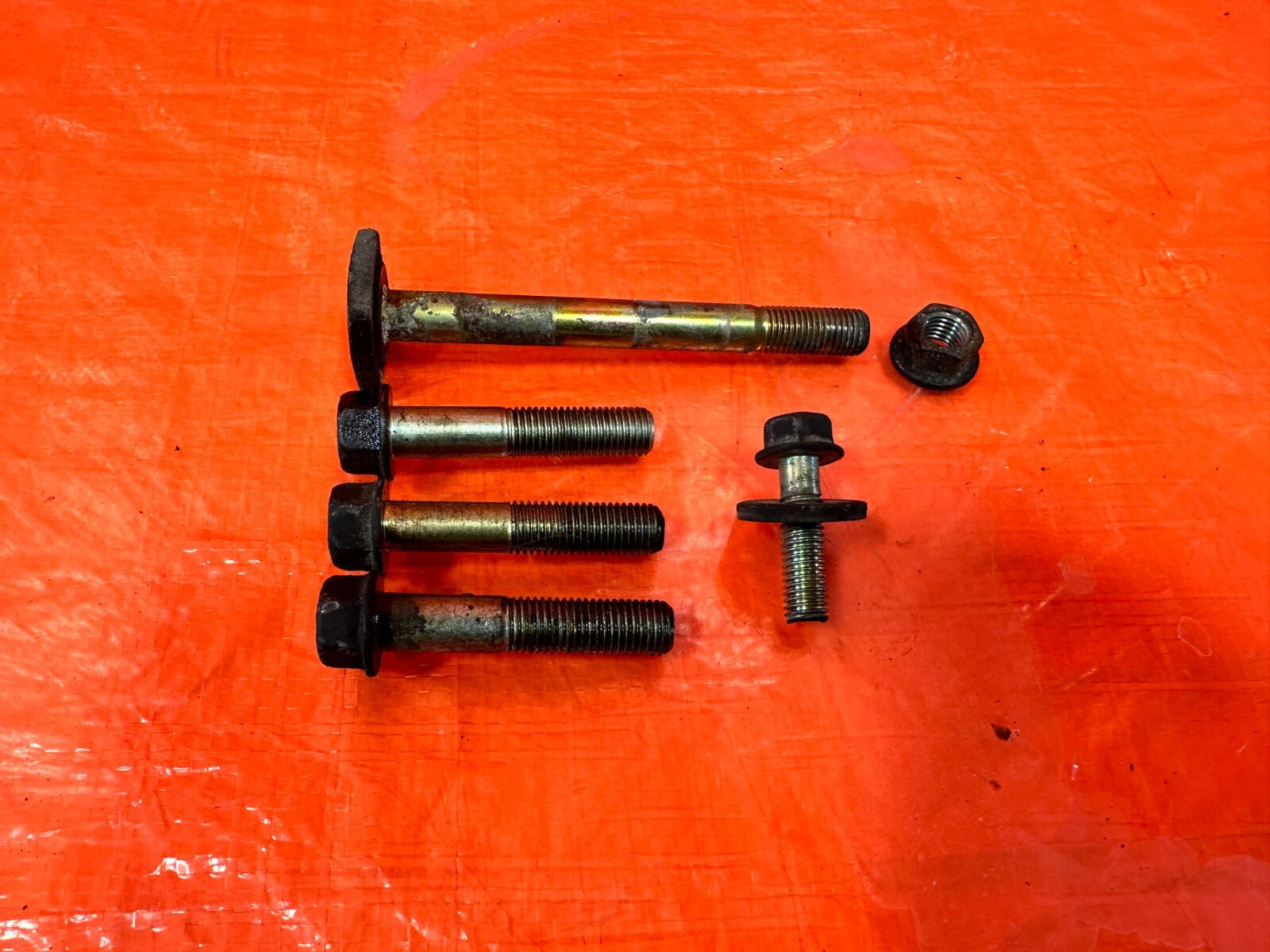 93 97 HONDA DEL SOL D16Z6 SOHC VTEC ALTERNATOR & BRACKET BOLTS HARDWARE OEM #2720