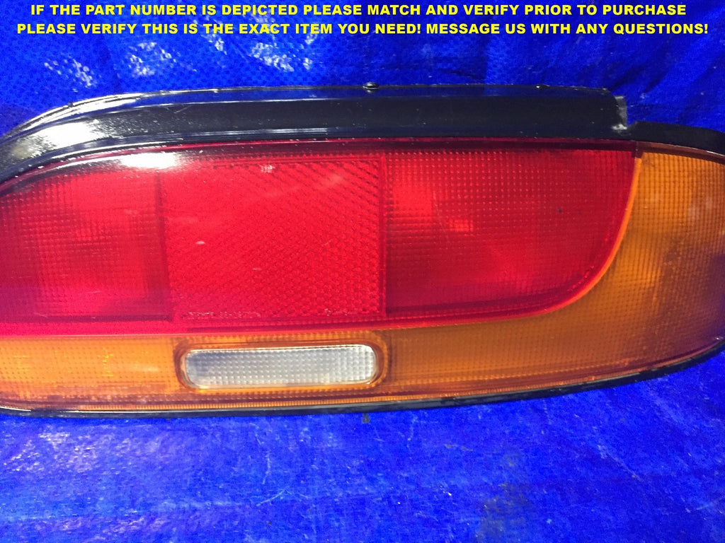 OEM 1991 1992 1993 NISSAN 100NX PASSENGER RIGHT TAIL LIGHT 91 92 93 R RH2