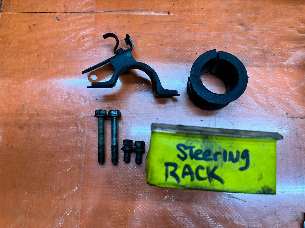 04-08 ACURA TL 3.2L V6 STEERING RACK BRACKET MOUNT BOLTS HARDWARE OEM #3470