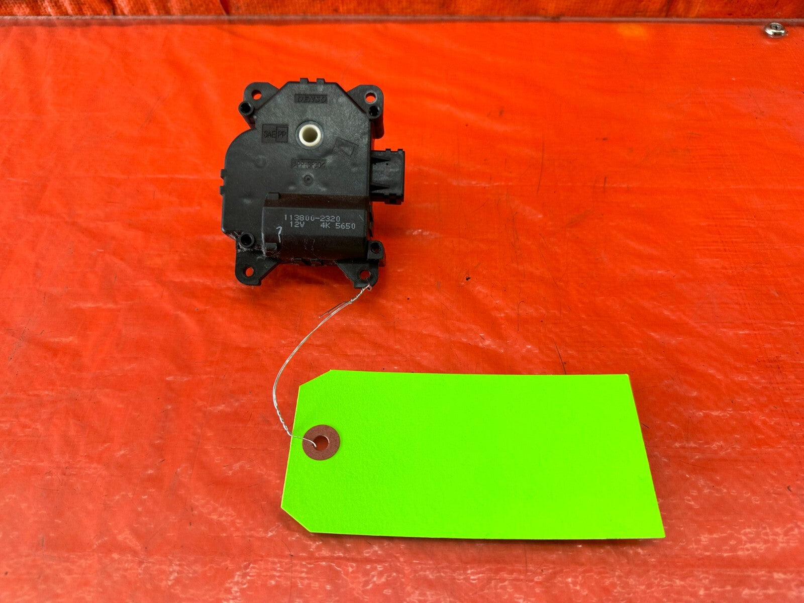 09 14 ACURA TSX   AC FLAP VENT ACTUATOR   PART # 113800 2320   OEM #2334