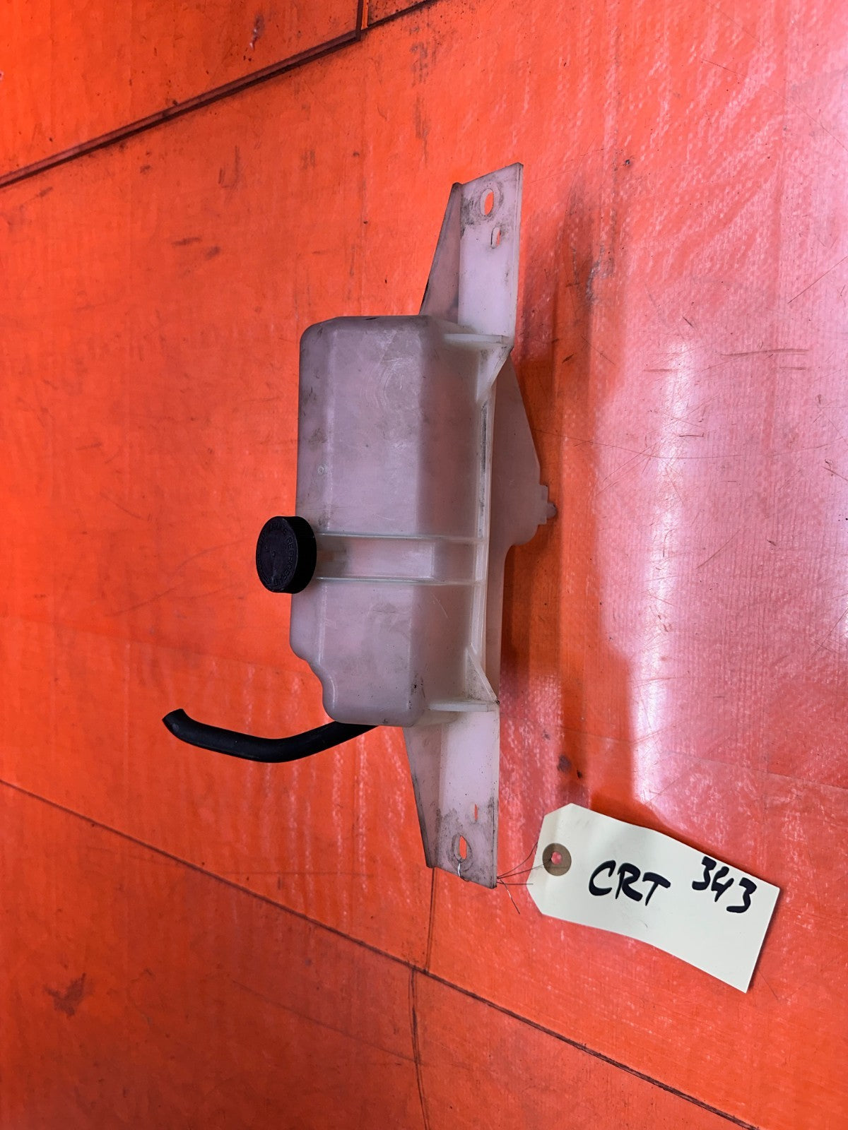 14-15 INFINITI Q50 3.7L VQ37VHR ENGINE COOLANT RESERVOIR OVERFLOW TANK BOTTLE #34