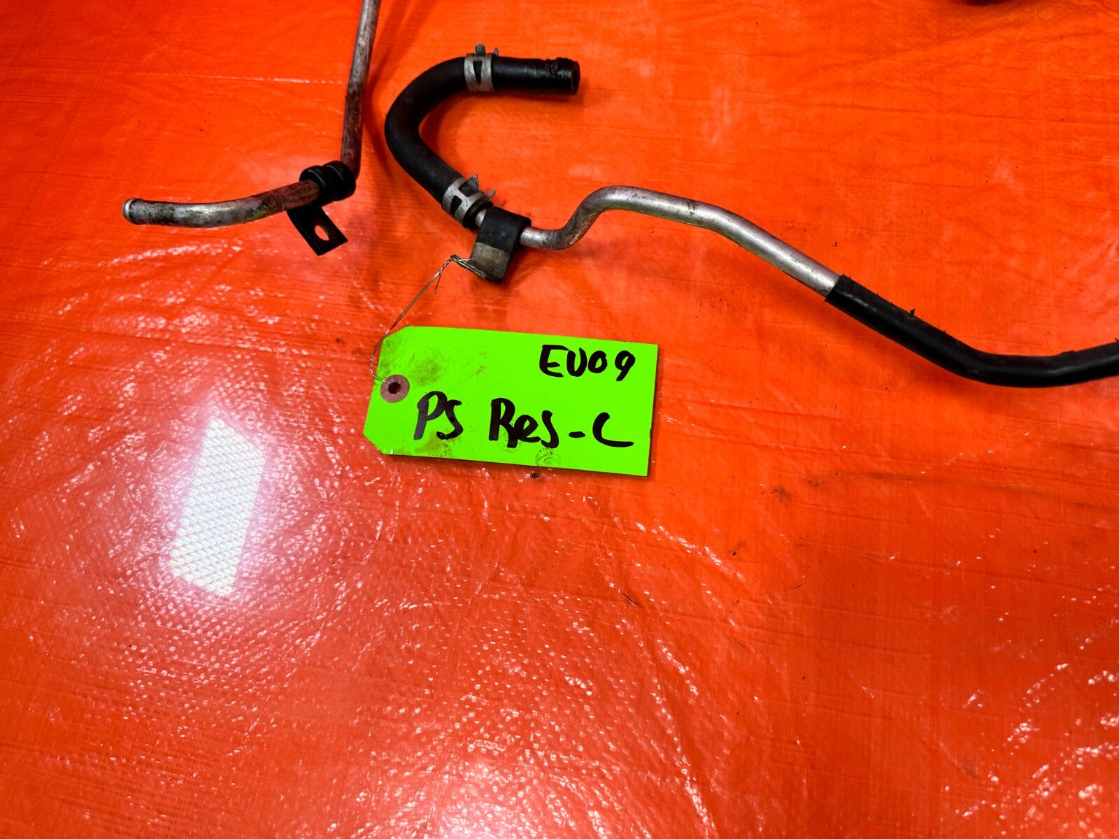 03 06 LANCER EVOLUTION VIII 8 EVO IX 9   POWER STEERING RACK LINES   OEM #EVO98